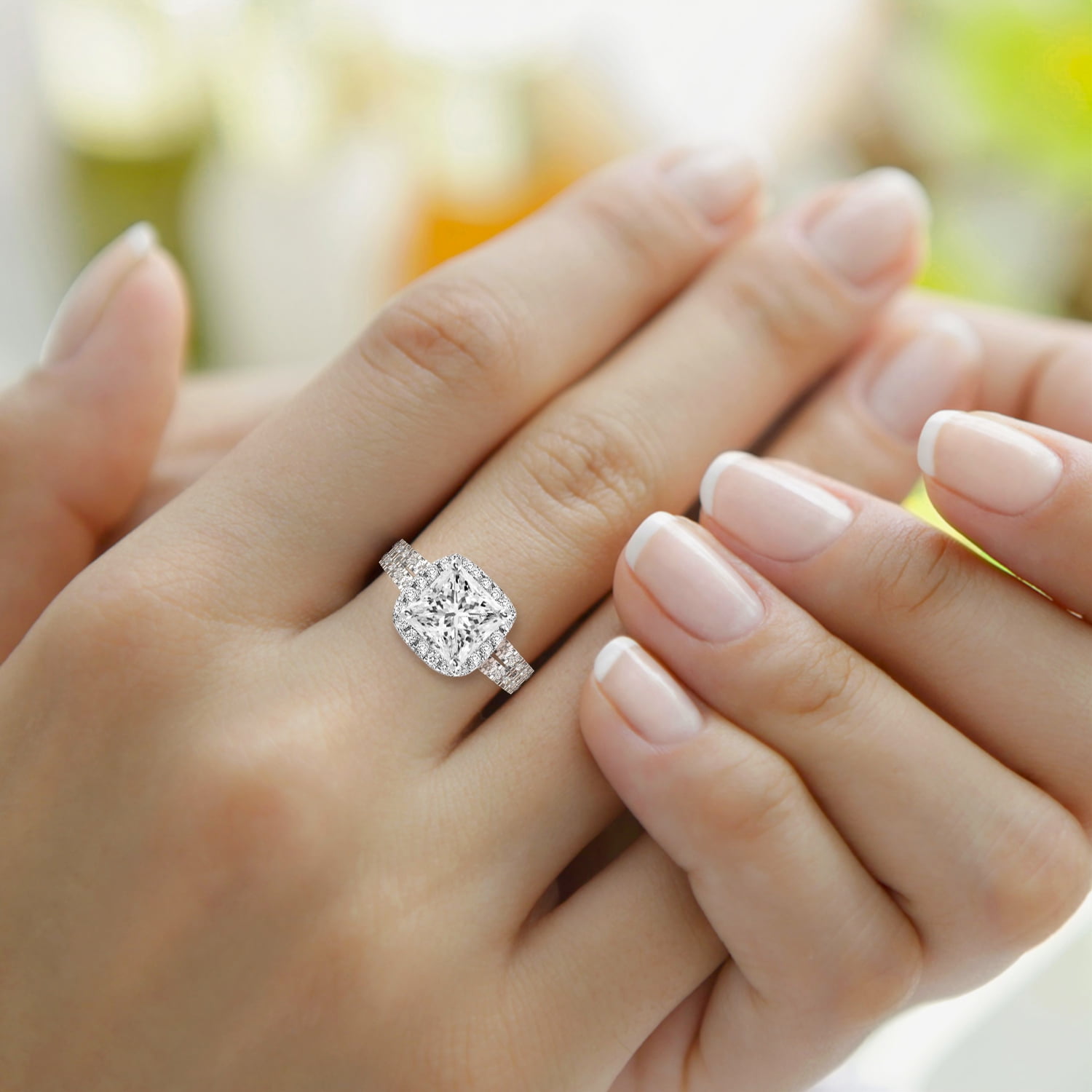 18K White Gold Luxe Luna Diamond Ring | Jewelry, Beautiful jewelry, Bling