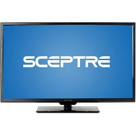 SCEPTRE X325BV-FMDR 32" LED Class 1080P HDTV with Ultra-Slim Metal Brush Bezel, MHL with Optional Accessories