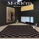 thumbnail image 3 of Light Luxury French Modern Plaid Living Room Carpet Bedroom Bedside Retro Striped Large Area Decorative Rugs Non-slip Floor Mat My Lux Decor Round, 3 of 13