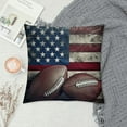 thumbnail image 2 of Nawypu American Flag Pillow Covers, Boys Football Throw&nbsp;Pillow Covers Soccer Sports Games Cushion&nbsp;Covers For Girls Woman, United States Federations Stars Stripes Cushion Cases, 2 of 5