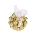 thumbnail image 4 of Bola de espuma decorativa tridimensional de Navidad rociada con polvo de oro brillante Bola de Navidad Centro comercial Hogar Accesorios para colgar árboles de Navidad - Oro 6 cm ANGGREK  Otros, 4 of 8