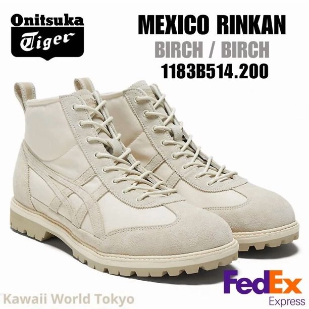 Onitsuka & Tiger MEXICO RINKAN BOOT BIRCH/BIRCH 1183B514.200 UNISEX Japan F/S