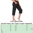 thumbnail image 2 of Guardurnaity Pantalones cortos de Yoga para mujer, pantalones de cintura alta con bolsillos, mallas con cordón, ropa deportiva de Color sólido, Prendas para la parte inferior del cuerpo Gris METRO, 2 of 6