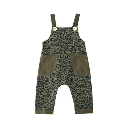 

Kiapeise Infant Baby Strap Romper Unisex Sleeveless Casual Outwear jumpsuit