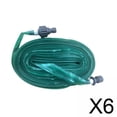 thumbnail image 1 of Colaxi 6xPVC Flat Sprinkler Hose Versatile Water Dripping Hose for Household Cleaning 3m, 1 of 8
