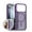 Darkpurple, variant on Allytechgroup for Apple iPhone 17 Pro Max Case, Matte Translucent Back Cover Compatible with Magsafe Slim Fit Shell with Camera Control Button Shockproof Phone Case for iPhone 17 Pro Max, Gray