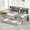 Grey, variant on Wooden Captain Bed with Built - in Bookshelves | Store Books and Other Belongings