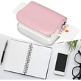 thumbnail image 3 of ABCISI Binding Machines, Mini Manual Multipurpose 6 Holes Cinch Book Binding Machine, Coil Binding Machine for Home Office(Pink), 3 of 19