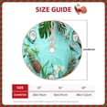 thumbnail image 4 of Balery Tropical Pineapple Printed Christmas Tree Skirt , Merry Christmas Party Christmas Tree Decoration,Adjustable Tree Skirt-48", 4 of 8