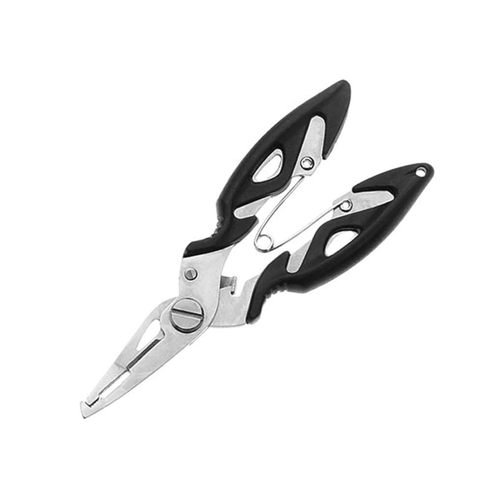 Stainless Steel Fishing Pliers Scissors Line Remove Hook Tackle Tool Kits Accessories Outdoor New