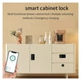 thumbnail image 3 of Smart Fingerprint No Punch Cam Lock Cabinet Door Filing Mail Box Furniture Locker Cupboard Locks ,Easy to Operate, 3 of 6