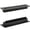 Powder Coated Black, variant on Achtek Air Supply Vent 2"x 14" Duct Opening (Overall 3-1/2"x 15-3/4") Solid Cast Aluminum Register Cover | Powder Coated