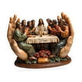 thumbnail image 4 of Placa decorativa con letrero acrílico de La Última Cena, decoración de mesa con Base, decoración navideña para estante interior, gabinete y cafetería, 4 of 9