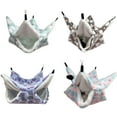 thumbnail image 5 of opvise Pet Sugar Glider Hamster Double-layer Hammock Hanging Squirrel Sleeping Bag Green, 5 of 8