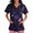 Cyan_005, variant on Halloween Scrubs Shirts Women Spooky Graphic Casual Soft Stretchy Short Sleeve V Neck Tee Shirts Breathable Nurse Uniforms Tops with Pocket Red 5XL