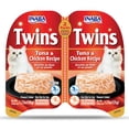 thumbnail image 1 of INABA Twins Cups for Cats – Tuna & Chicken Recipe, Vitamin E Added, 2 Cups (2 x 35g), 70g Total, 1 of 6
