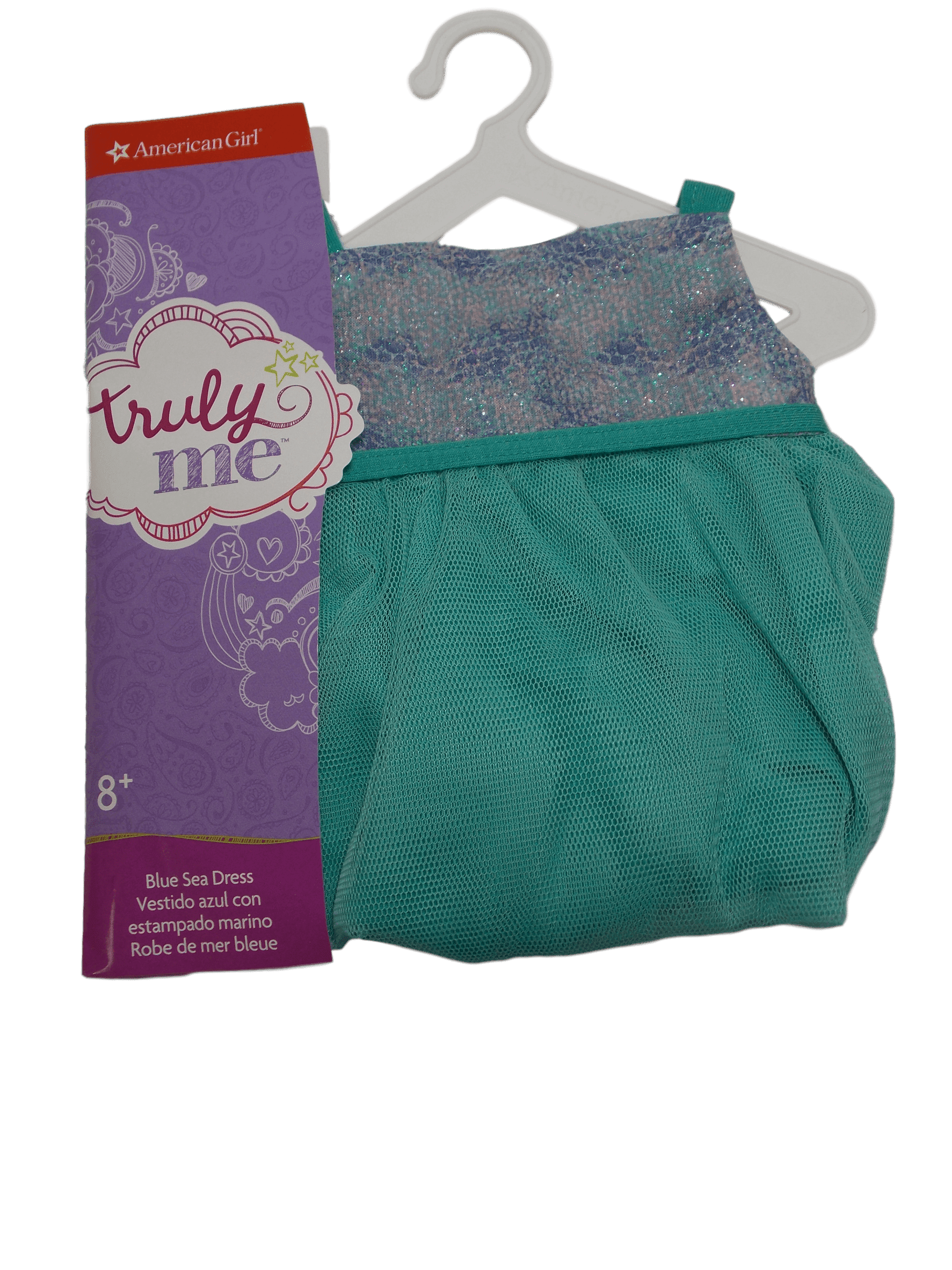 american girl blue sea dress