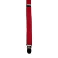 thumbnail image 4 of CTM  Elastic Clip-End 1/2 Inch Skinny Urban Suspenders (Women), 4 of 4