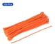 thumbnail image 3 of Limpiapipas Uxcell de 30cm/12 pulgadas para manualidades de arte DIY Naranja 100 Pack, 3 of 6