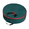 thumbnail image 2 of simhoa Sac de Rangement pour Couronne de Noël Grande Capacité Poignées Robustes Sac Guirlande Vert 60x16cm, 2 of 8