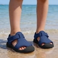 thumbnail image 2 of uikmnh Kids Closed-Toe Sport Sandals Adjustable Strap Water Shoes for Boys and Girls Outdoor Activities Size:5.5-6 Years, 2 of 5