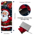 thumbnail image 4 of Santa Claus Yoga Towel with Storage Bag, 72.8"x26.8" - Suitable for Yoga, Pilates, Fitness, Gym Towel - Multi-functional Yoga Blanket Included, 4 of 6