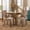 Khaki, variant on Velvet Dining Chairs Set of 2, High-end Tufted Upholstered Dining Chairs with Wood Legs, Modern Side Chairs with Nailhead Trim and Back Ring Pull, Armless Accent Chair for Living Room Kitchen, Khaki