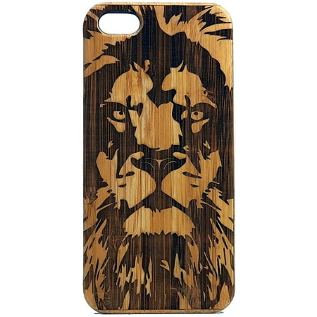 Lion iPhone 8 Case/Cover by iMakeTheCase | Eco-Friendly Bamboo Wood Cover |  Big Cat Feline King of The Jungle Spirit Animal Totem Guardian Leo Africa |  Walmart Canada