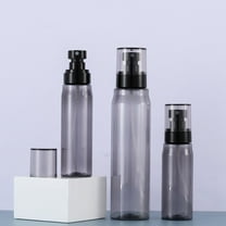 GOOHOCHY 5pcs Portable Plastic Spray Bottles for Storage with Fine Mist Sprayer 250ml Black