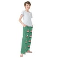 thumbnail image 3 of FORMRS Boys Pajama Pants with Pockets Size 6-8Y Kids Lounge Sleep Bottoms, Christmas Trees, 3 of 8