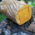 thumbnail image 4 of Hide a Key Outside Frog Stump Figurine Decorative Key Hiders Outdoor House Spare Keys Lockbox Containers Secret Compartment Safe Storage Box for Yard Garden Geocaching Indoor, 4 of 8