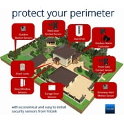 YoLink LoRa Smart Door & Window Sensor: Up to 1/4 Mile Open-Air Range, Door Left-Open Reminders, up to 5 Year Battery Life, Alexa, IFTTT, Home Assistant, Home Security
