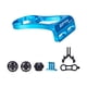 thumbnail image 2 of Soporte de marco de linterna duradero de aleación de aluminio para ordenador de mesa de de bicicleta para Edge Gl51 50 11 10 para  azul Cola Soporte de código de bicicleta, 2 of 8