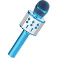 thumbnail image 1 of Karaoke microphone with speaker - Blue, 1 of 5