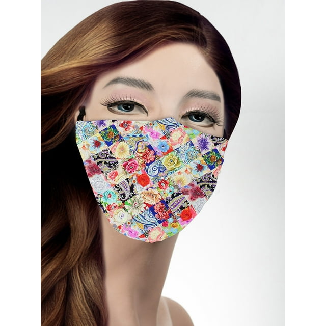 Glam Ladies Hi Fashion Designer 90210 Face Mask