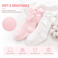 thumbnail image 7 of Baby Girls Knee High Socks with Bow Ruffle, Non-Slip Cotton Toddler Stockings, Soft Infant Long Tube Dress Socks for Newborn Girls, 7 of 7