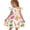Light pink, variant on Grblisyd Back to School Clothes Girls' Dresses Cute Pencil Print Flutter Sleeve A Line Dress Summer First Day of School Outfits 2-8Y