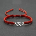 thumbnail image 4 of Hearth & Gear Stainless Steel Lovers Hand Woven Adjustable Red Rope Bracelet Sports Smart Watch Men Rings And Bracelets Set Fashion Jewelry Pearl Flower Necklace Solar Mens Watch Jewelry Dress Cat, 4 of 7