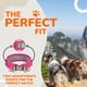 thumbnail image 5 of Collar para perros ADITYNA Durable AirTag de 5 cm para perros medianos, color rosa, 5 of 7