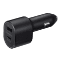 thumbnail image 1 of Cargador Samsung usb-c de auto con cable carga super rápida negro, 1 of 5