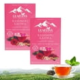 thumbnail image 2 of LEAFLINS KASHMIRI KAHWA GREEN TEA BAGS (PACK OF 2), 2 of 8