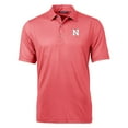 thumbnail image 2 of Men's Cutter & Buck Scarlet Nebraska Huskers Pike Banner Print Polo, 2 of 3