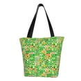 thumbnail image 2 of Kdxio St Patrick's Day6 Women Reusable Grocery Bags Foldable Ripstop,Reusable Shopping Bags for Shopping,Gym,Gift, 2 of 8