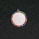 thumbnail image 3 of Colgante base Jumpingount de aleación con Rhinestone colorido brillante, 3 of 6