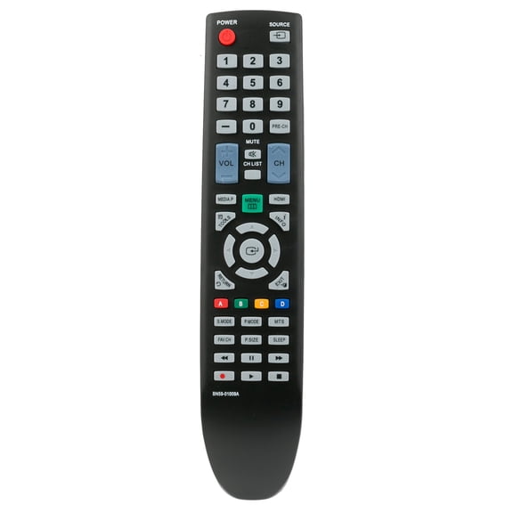 BN59-01009A Replacement Remote Control, Fit for Samsung TV PL42C450B1XSR PL50C450B1XZL LA22C480H1XXP LA26C450E1XZL LA26C450E1XSR LA32C480H1XXP LA32C480H1XZL LN32C480H1XSR