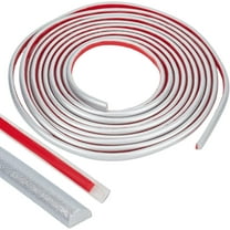 16.4ft x 0.47inch Silver Self Adhesive Flexible Decorative Strip Peel and Stick Triangle Wall Molding Trim for Walls Chair Rail Panel Moulding for Home Decor Tile Edge Door Mirror Frame Silver DIY