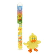 Plus Plus - Mini Maker Tube - Chick - 70 Piece - Stem/Steam Toy- Interlocking Mini Puzzle Blocks for Kids