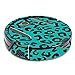 thumbnail image 3 of MightySkins Skin Compatible with Shark Ion Robot R85 Vacuum - Teal Leopard | Protective, Durable, and Unique Vinyl Decal wrap Cover | Easy to Apply, Remove, and Change Styles | Made in The USA, 3 of 4