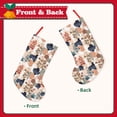 thumbnail image 2 of Salouo Watercolor Plants Print Christmas Decorations Stockings 1 Pack 18'' Xmas Stockings Holiday Stocking Personalized Farmhouse Decor for Home Family Party Tree, 2 of 7