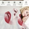thumbnail image 3 of Jiayy  Red Lips Sherpa Plush Blanket Girls Women 3D Cute Sexy Mouth Ultra Soft Throw Blanket Lipstick Kiss Printed Fashion Thick Warm Fuzzy Lightweight Blankets (Throw), 3 of 6